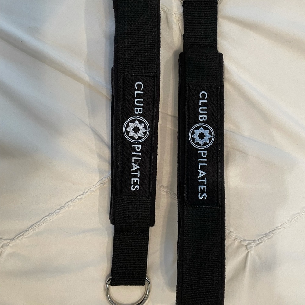 Club Pilates double loop padded reformer straps